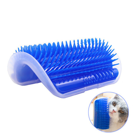 Buy Online Cat Self Groomer Brush Pet Grooming Supplies Hair Removal Comb For Cat Dog Hair Shedding Trimming Cat Massage Device With Catnip Alitools