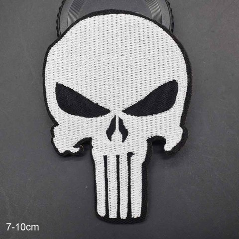 Punish Iron On Embroidered Clothes Patch For Clothing Stickers Garment Apparel Accessories ► Photo 1/3