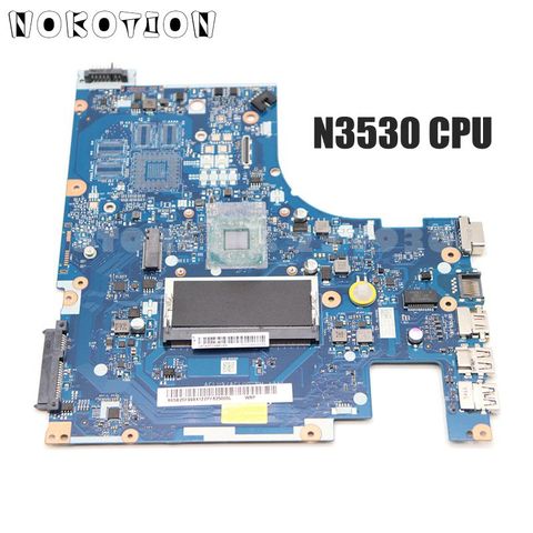 NOKOTION NEW ACLU9 / ACLU0 NM-A311 MAIN BOARD For Lenovo G50 G50-30 Laptop Motherboard DDR3 with N3530 CPU Onboard ► Photo 1/1