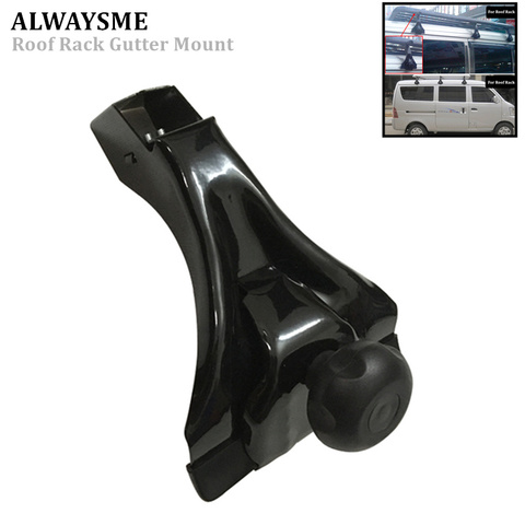 ALWAYSME Universal Roof Rack Gutter Mount Adapter Car Roof Spotlight Light Mount Bracket ► Photo 1/6