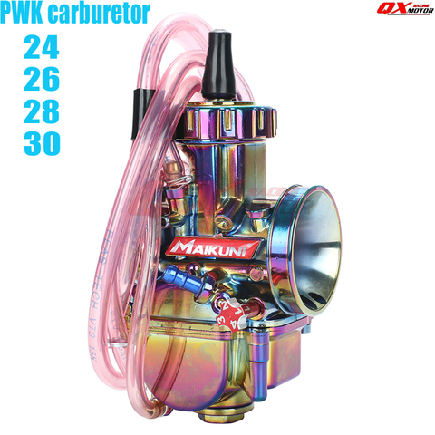 Universal Motorcycle 21 24 26 28 30 32 34mm PWK  Carburetor Carburador For Keihi Maikuni Carburetor Scooter ATV Quad UTV DIRT ► Photo 1/6