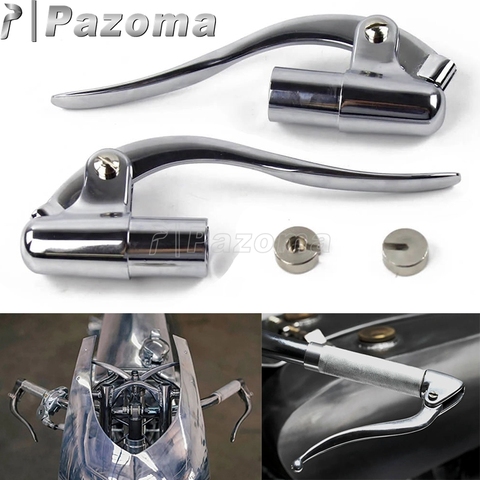 Motorcycle Bar End Control Lever Inverted Brake Clutch Levers for 1