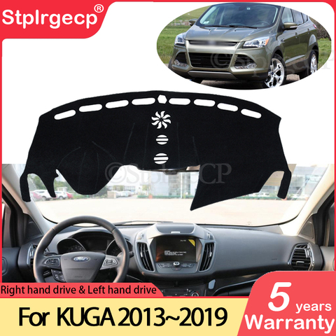 for Ford KUGA 2013 2014 2015 2016 2017 2022 Mk2 Escape Anti-Slip Mat Dashboard Cover Pad Sunshade Dashmat Car Accessories ► Photo 1/6