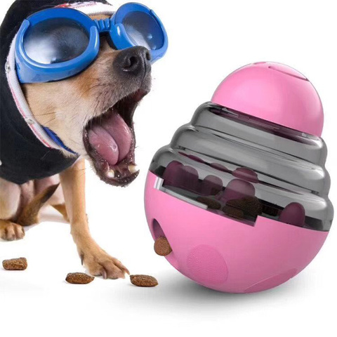 Interactive Dog Tumbler Toys Ball Boredom Pet Food Leaking Dispenser Toys Puzzle Ball Treat Food Toys Tumbler Ball Entertainment ► Photo 1/6