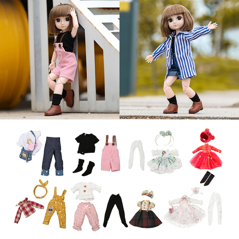 Handmade Party Dress Doll Clothes for 30cm 1/6 12