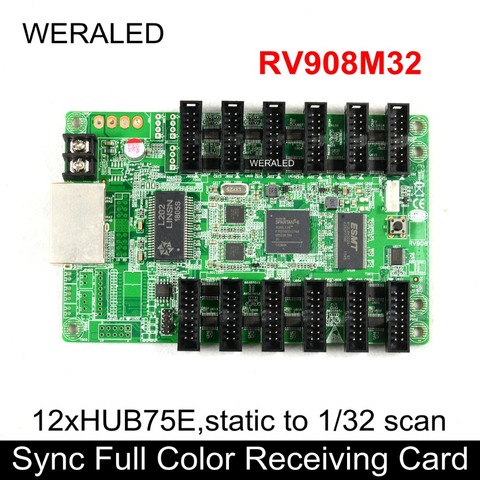 Linsn RV908M32 RV908 Synchronous Full Color Receiving Card RCG Setting File Used ► Photo 1/4