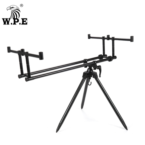 W.P.E Fishing Rod Holder Carp Fishing Pole Adjustable Retractable Telescopic Folding Stand Fishing Accessories Bracket Tackle ► Photo 1/6