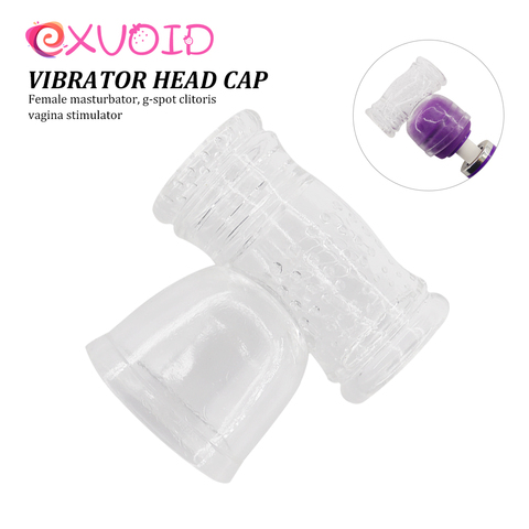 EXVOID Head Covers AV Stick Vibrator Accessories Magic Wand Attachment G Spot Vibrators Massager Cap Vibrator AV Rod Head Cap ► Photo 1/6