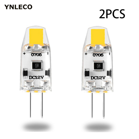 2PCS G4 COB LED Bulb Dimmable 12V DC LED G4 Lamp Lampadas Light Bulbs 360 Beam Angle No Flicker Replace 10W 15W Halogen Lamp ► Photo 1/6