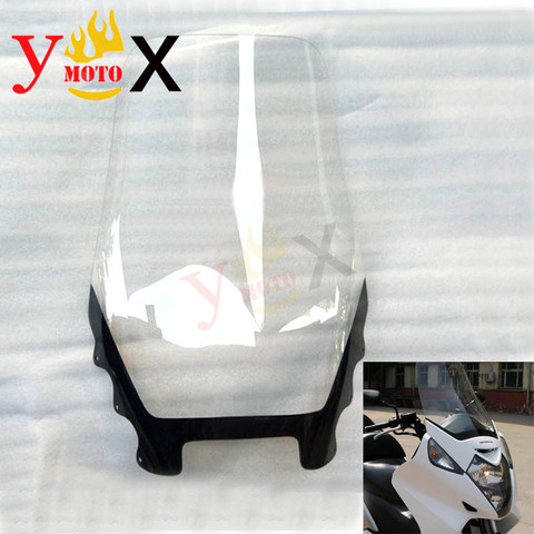 Maxi Scooter Motorcycle Clear ABS Windscreen Windshield Front Deflector For Honda Silver Wing 400 600 GT400 GT600 2001-2007 2002 ► Photo 1/1