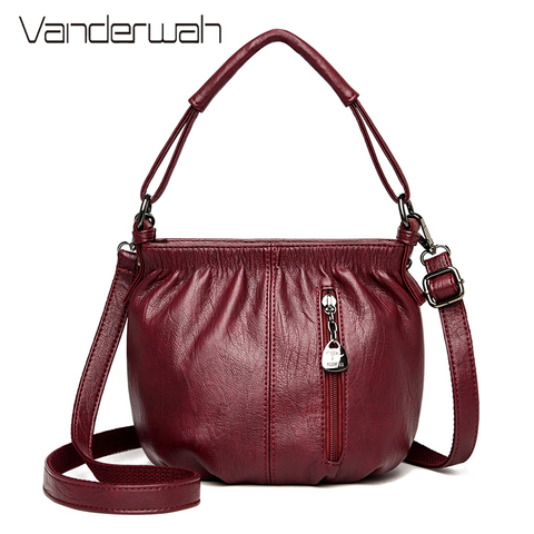 Designer Handbags High Quality Pu Leather Shoulder Bags for Women 2022 Casual Ladies Small Crossbody Bag Purses and Handbags Sac ► Photo 1/6