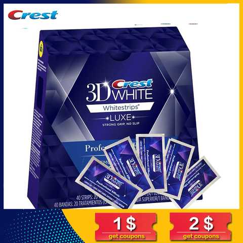 Crest 3D White Whitestrips LUXE Professional Effects Original Oral Hygiene Teeth Whitening ► Photo 1/6