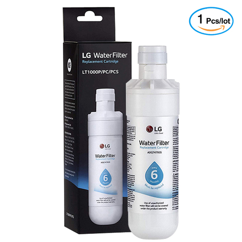 Replace LG LT1000P, ADQ74793501, ADQ74793502, MDJ64844601, Kenmore 46-9980, 9980 refrigerator filter (1 pack) ► Photo 1/6