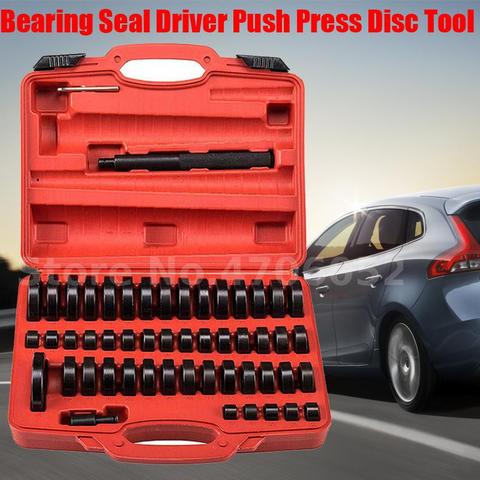 51pc Custom Bushing Bearing Seal Driver Push Press Disc Tool Set 18-65mm WXGJ-101 ► Photo 1/6