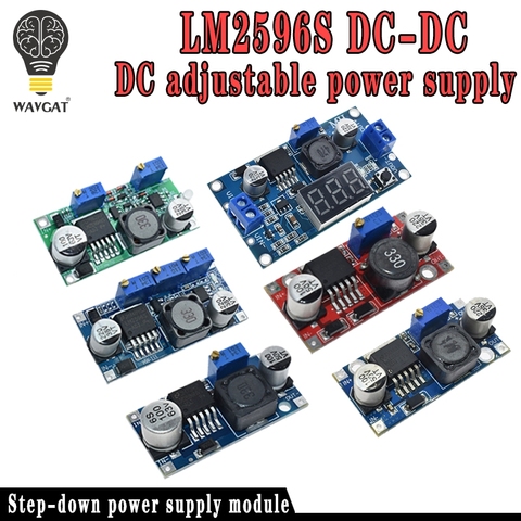 Free Shipping 1pcs LM2596 LM2596S DC-DC 4.5-40V adjustable step-down power Supply module NEW ,High Quality ► Photo 1/6