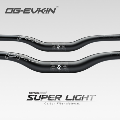 OG-EVKIN HB014 NEW Super Light Carbon Mtb Handlebar UD 740mm Bicycle Handlebar 31.8mm Riser Bar Carbon Mountain Bike Accessories ► Photo 1/6