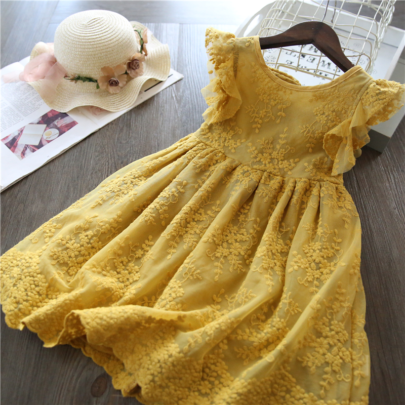 Fashion Children Clothes Summer Cotton Baby Girl Dresses