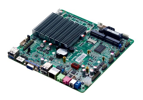 ITX-M50 VER:1.5 Fanless AIO motherboard intel J1900 Bay Trail quad core Mini Itx Motherboard wifi /3g /2*RS232 1000M LAN ► Photo 1/1