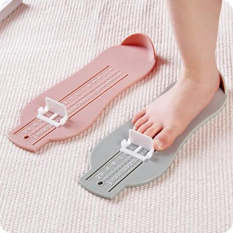 Foot Measure Gauge 3 Colors Baby Kid Foot Ruler Shoes Size Measuring Ruler Length Grow Foot Fitting Baby Items Newborn Infantil ► Photo 1/6