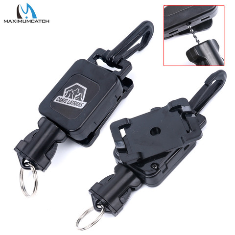 Maximumcatch Military Quality Fishing Wading Staff Gear Retractor with Braided Spectra Cable Fishing Tool ► Photo 1/6