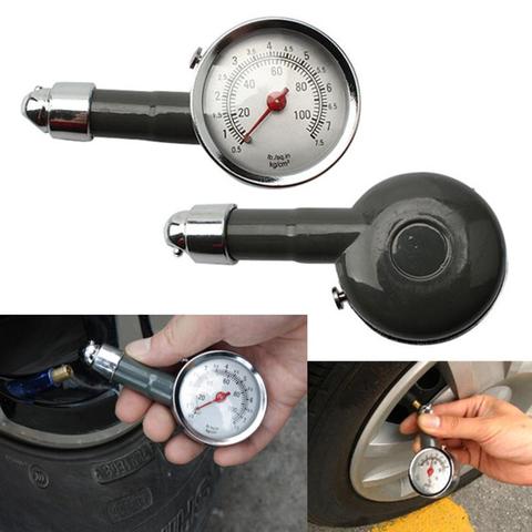 Car Tire Pressure Gauge Manometer Mini Dial Automobile Truck Racing Air Pressure Meter Tester Car Diagnostic Repair Tool ► Photo 1/6
