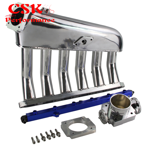 Intake Manifold w/Throttle body Fuel Rail Kit Fits For  BMW E36 E46 M50 M52 M54 325i 328i 323i M3 Z3 E39 528i ► Photo 1/6