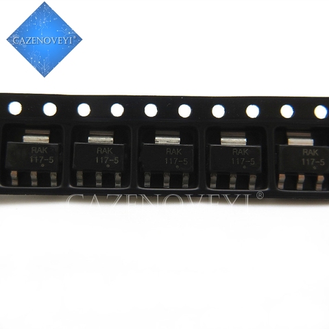 10pcs/lot NCP1117ST50T3G NCP1117 1117-5 SOT-223 5V new original In Stock ► Photo 1/1