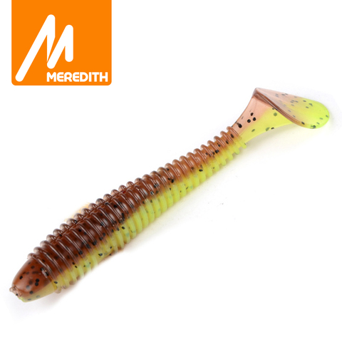 MEREDITH Fishing Lures FAT Swing Impact Swimbait  85mm/5.5g 10pc/Lot Craws Soft Lures Fishing Soft Bait Bass Bait ► Photo 1/6