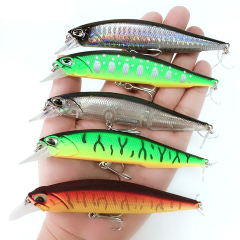1pcs Minnow Fishing Lures 11cm 13.5g Jerkbait Pike Trout Wobbler Floating Crankbait Hard Artificial Baits Carp Fishing Tackle ► Photo 1/6