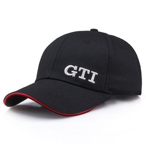 Wholesale High Quality Baseball Caps GTI Letter Embroidery cap Man Woman Racing hat unisex snapback Bone hip hop trucker caps ► Photo 1/6