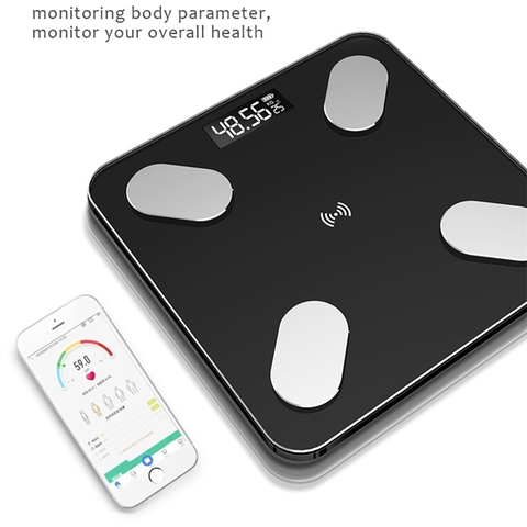 Body Fat Scale Smart BMI Scale LED Digital Bathroom Wireless Weight Scale Balance Bluetooth APP Android IOS ► Photo 1/6