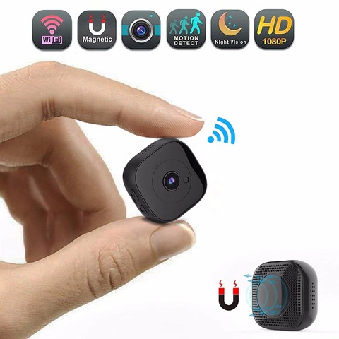 HD 1080P wifi mini camera Infrared Night Vision Micro Secret Camera Nanny DVR Remote Control Motion Sensor Cam Video recorder ► Photo 1/6