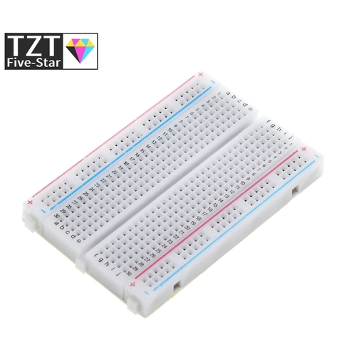 400 Tie Points Solderless 8.5CM x 5.5CM PCB Breadboard Mini Universal Test Protoboard DIY Bread Board Bus Test Circuit Board ► Photo 1/5