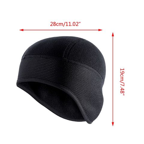 Men Womn Winter Skull Cap Helmet Liner Cycling Beanie Windproof Ear Covers Hat ► Photo 1/6