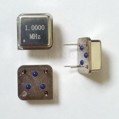 10pcs 1M 1MHZ 1.000M In-line active crystal oscillator clock square half size DIP-4 OSC ► Photo 1/1