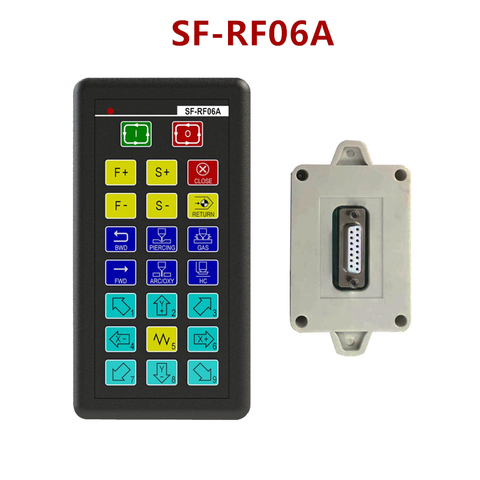 Wireless remote control SF-RF06A SF-RF06C for SF-2300S/SF-2310S/SF-2100C/SF2100S/C-QG flame plasma cutting machine CNC system ► Photo 1/6