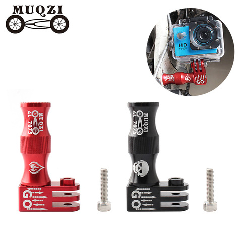 MUQZI Cycling Quick release Action Camera fixed Bracket MTB Road Bike Hub QR Aluminum Alloy M5 Camera Mount Holder ► Photo 1/6