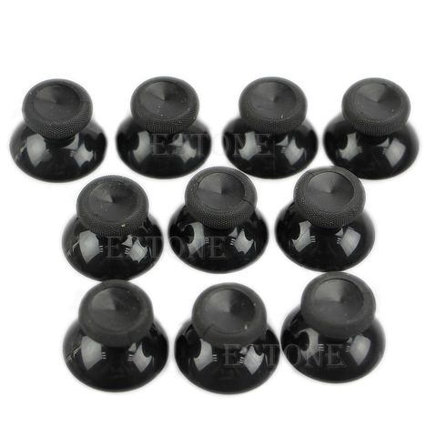 10pc Replacement Analog Thumbstick Thumb Stick for Xbox one Controller Black New ► Photo 1/6