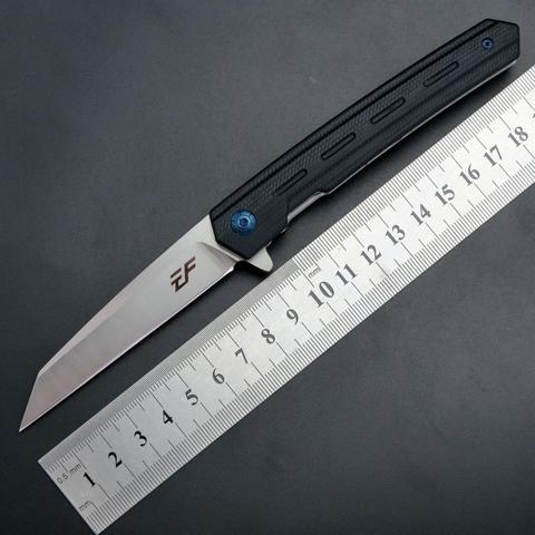 Eafengrow EF946 Folding Knife D2 Blade G10 Handle Non-slip Slim Survival Camping Hunting Tactical Pocket Knife EDC Outdoor Tool ► Photo 1/6