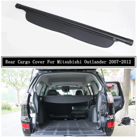 Rear Cargo Cover For Mitsubishi Outlander 2007-2012 Partition Curtain Screen Shade Trunk Security Shield Auto Accessories ► Photo 1/5