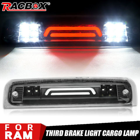 LED Smoke Third Brake Cargo Light High Mount Stop Lamp Turn Signal Lights for Dodge RAM 1500 2500 3500 2009-2022 ► Photo 1/6