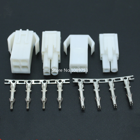 20 Sets EL-2/3/4/6P Small tamiya Electronic connector 4.5mm EL-4.5 Multipole Connectors Male and Female Plug + terminals ► Photo 1/5