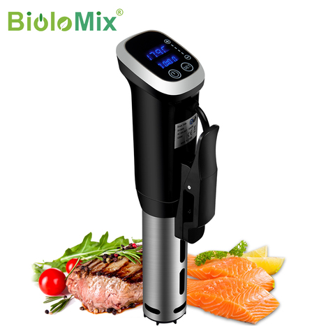 BioloMix 2nd Generation IPX7 Waterproof Vacuum Sous Vide Cooker Immersion Circulator Accurate Cooking With LED Digital Display ► Photo 1/6