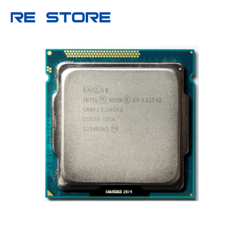 Intel Xeon E3 1225 V2 Quad Core CPU Processor 3.2GHz LGA 1155 8MB E3 1225V2 SR0PJ ► Photo 1/1