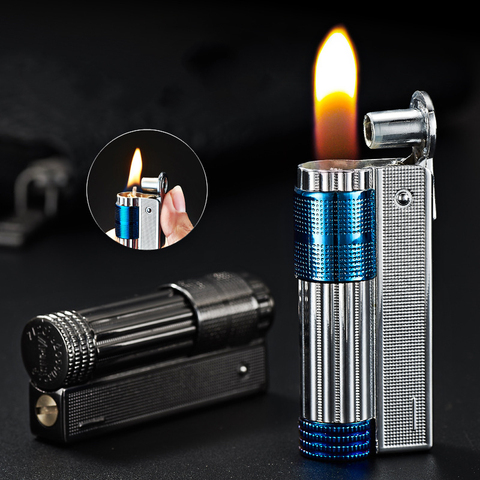 IMCO retro vintage kerosene lighter portable manual refueling nostalgic traditional kerosene lighter male lighter ► Photo 1/6