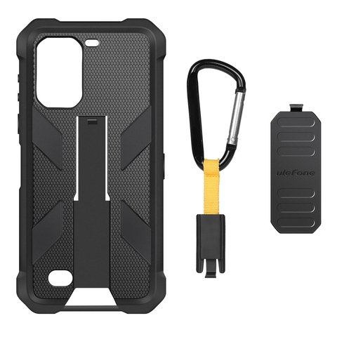 For Ulefone Armor 7 Mobile Phone Cover Case Multifunctional TPU PC Protective Case With Back Clip Carabiner Hook ► Photo 1/6