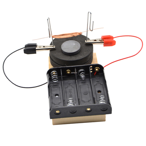 Kids Physics Science Educational Experiment Kit - DIY Assembly Electric Motor Model Toy ► Photo 1/6