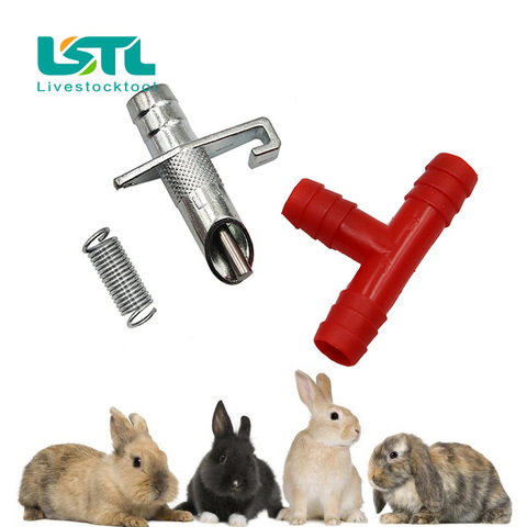 10 Pcs Automatic Rabbit Nipple Water Feeder Drinker For Pet Rabbit Bunny Rodents Rabbit Drinking Fountains ► Photo 1/6