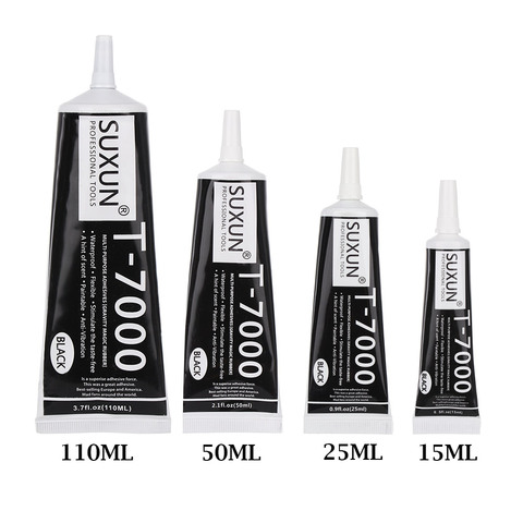 25ML Super Black Liquid Glue Epoxy Resin Sealant Strength Adhesive Fixed Mobile Phone Handicraft T7000 Glue ► Photo 1/6