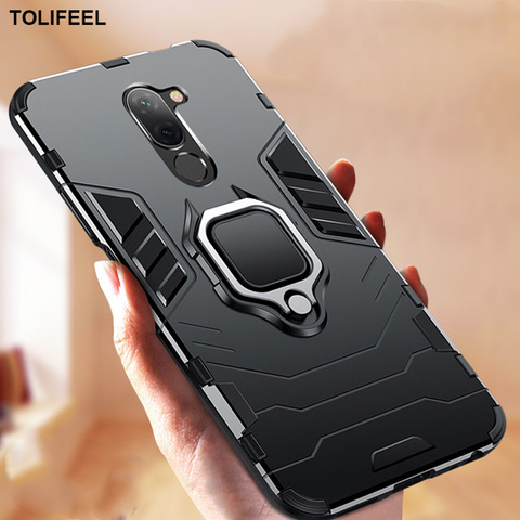 Shockproof Armor Case For Huawei Honor 6X Cases Stand Holder Magnetic Ring Phone Back Cover For Huawei Honor 6X Coque ► Photo 1/6